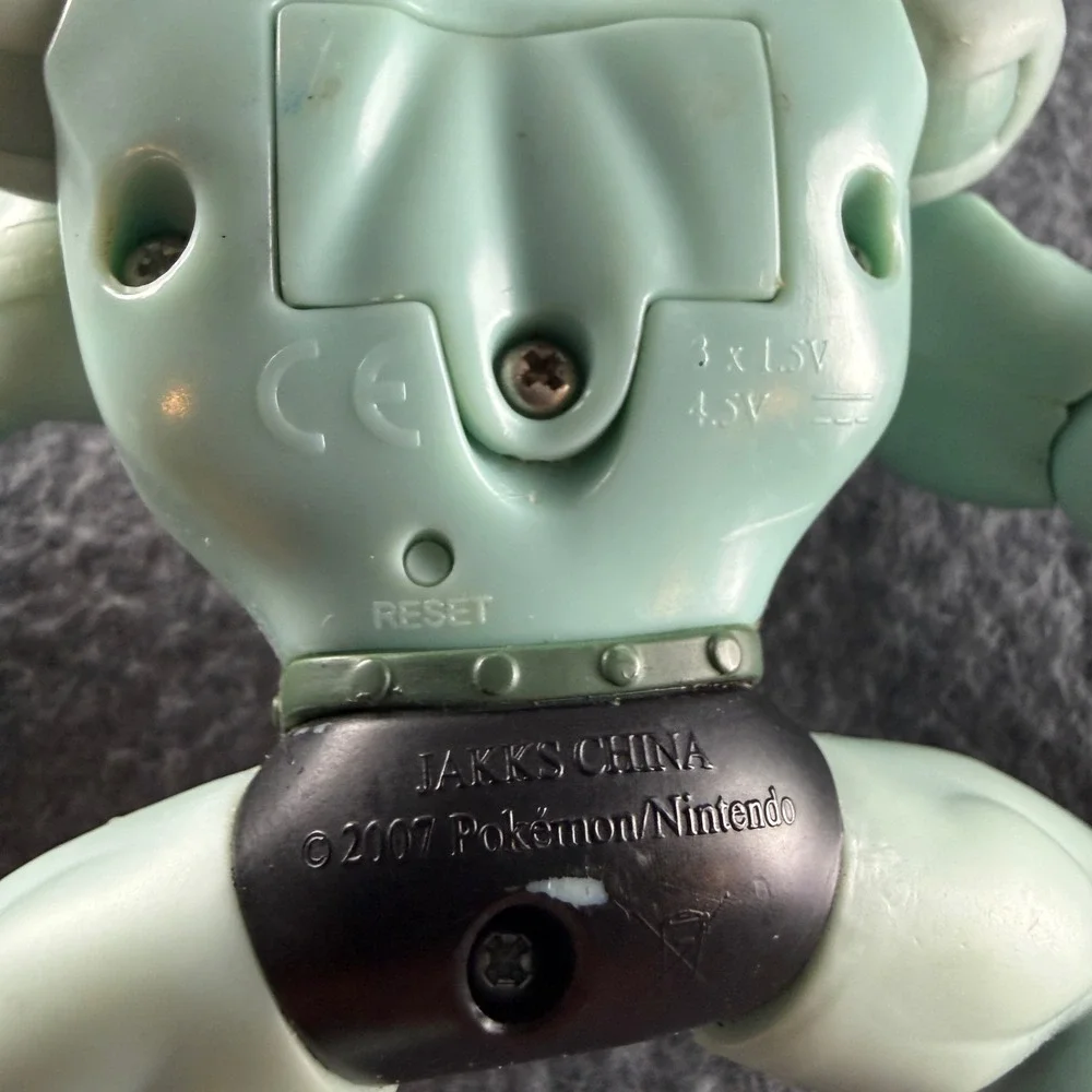 Jakks Pacific Pokemon Action Figure Kids OS Teal Machamp 2007 Nintendo Toy
